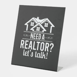 Signe De Table Besoin d'un concessionnaire ? Agent immobilier