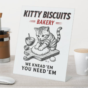 Signe De Table Biscuits Kitty Boulangerie