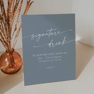 Signe De Table Boho Chic Dusty Mariage Signature Boisson