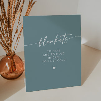 Signe De Table Boho Chic Modern Seafoam Turquoise Mariage