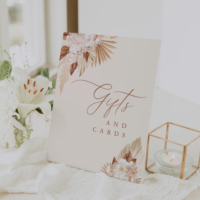 Signe De Table Boho Terracotta Mariage Cadeaux & Cartes (Créateur téléchargé)