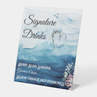 Boissons Rustic Ocean Signature Mariage
