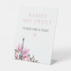 Signe De Table Bonjour Bebe Bébés : Baby shower doux