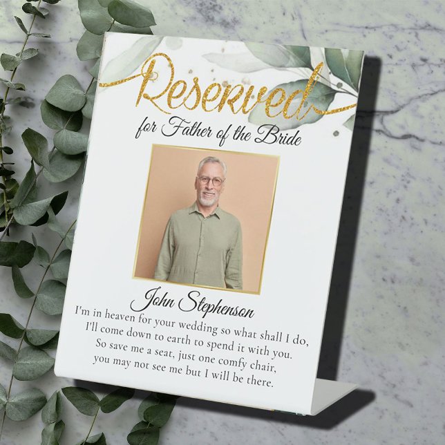 Signe De Table Botanique Enregistrer un siège Photo Mariage Memor (Créateur téléchargé)