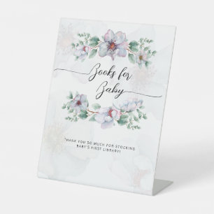 Signe De Table Boucles de fleurs fleur sauvage aquarelle invité