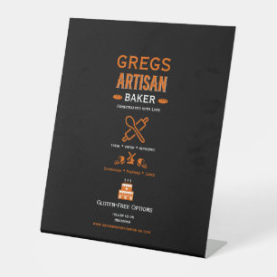 Signe De Table Boulangerie Artistique Promotion d'entreprise