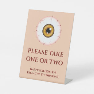 Signe De Table Brown Halloween Trick Ou Traitements Bonbons Note