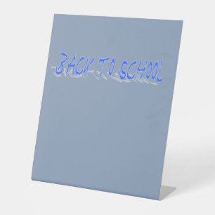 Signe De Table BTS bleu foncé