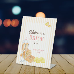 Signe De Table Butter Together Bridal Shower Advice For The Bride
