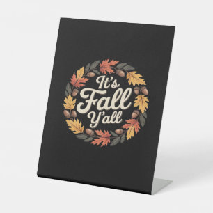 Signe De Table C’est automne Y’all Halloween chauves-souris Citro