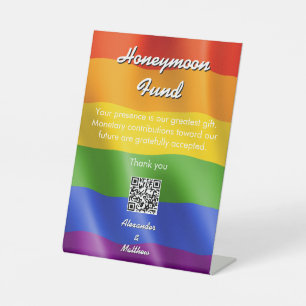 Signe De Table Cadeau de mariage lune de miel pour homosexuels él