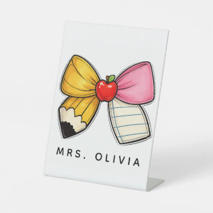 Signe De Table Cadeau personnalisé pour enseignant   Enseignant p