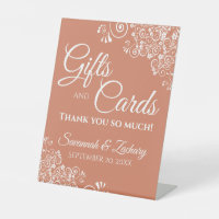 Cadeaux & Cartes de Mariage Dentelle Blanche Terra