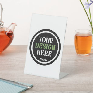 Signe De Table Cadeaux d'appréciation d'employé de société à logo