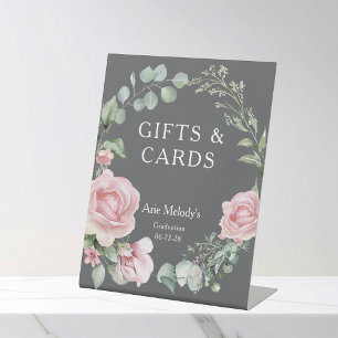Signe De Table Cadeaux de fin d'études et cartes d'écriture Roses