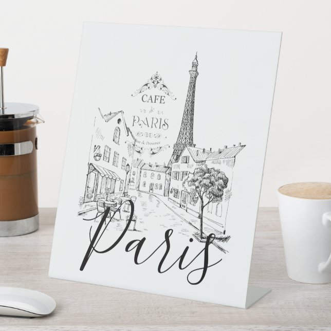 Signe De Table Café Paris (In SItu)