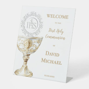 Signe De Table Calice accueil de la première communion