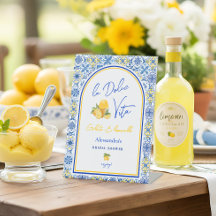 Carreaux italiens Lemon La Dolce Vita Enterrement