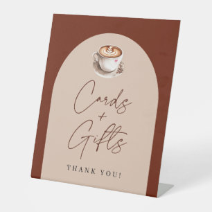 Signe De Table Carte café moderne + Fête des mariées cadeaux