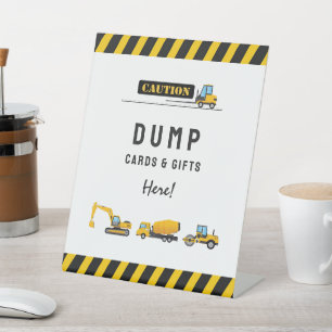 Signe De Table Cartes de construction et Cadeaux modernes