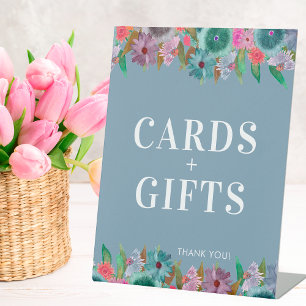 Signe De Table Cartes De Mariage Et Cadeaux Fleurs sauvages De Bo