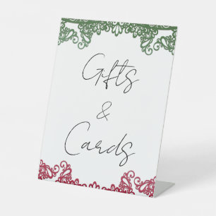 Signe De Table Cartes de Voeux Mariage Fiesta Élégant Dentelle Ro