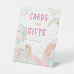 Signe De Table Cartes et cadeaux Anniversaire