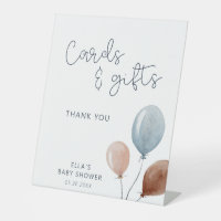 Cartes et cadeaux de ballons d'aquarelle