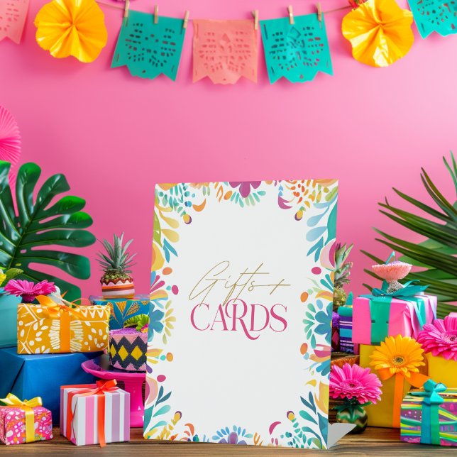 Signe De Table Cartes et Cadeaux de Fiesta Mexicaine Enseigne Bab (Créateur téléchargé)