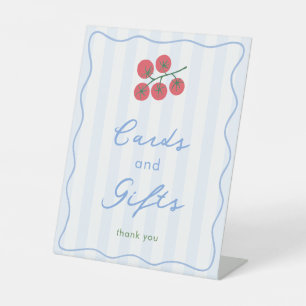 Signe De Table Cartes et cadeaux modernes de vigne de tomate dess