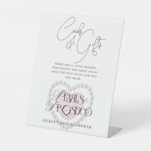 Signe De Table Cartes et cadeaux Perles Fête des mariées de pours