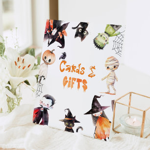 Signe De Table Cartes et cadeaux Soirée costumée Halloween