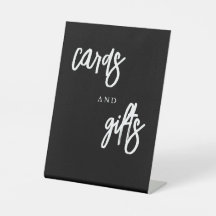 Cartes et cadeaux Tableau Mariage noir et blanc