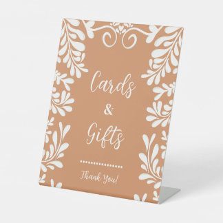 Signe De Table Cartes et Cadeaux Terracotta Talavera pour Mariage