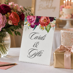 Signe De Table Cartes Florales Rustiques Élégantes et Cadeaux