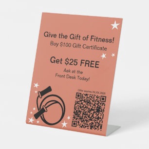 Signe De Table Certificat cadeau de Noël pour débutants