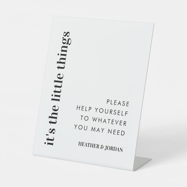 Signe De Table C'est La Petite Chose Panier Mariage (Recto)