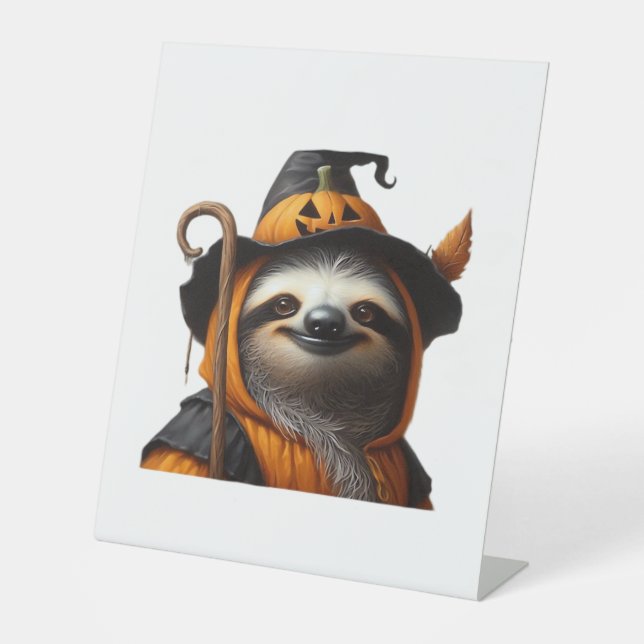 Signe De Table Chemise classique Sloth Halloween (Recto)