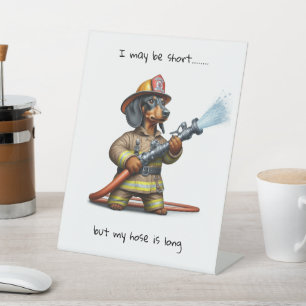 Signe De Table Chien de Funny