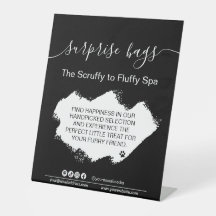 Chien Grooming Entreprise Signal Chien Groomer Sig