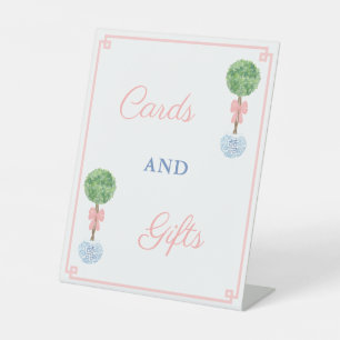 Signe De Table Chinoiserie Chic Fille Baby shower Cartes Et Cadea