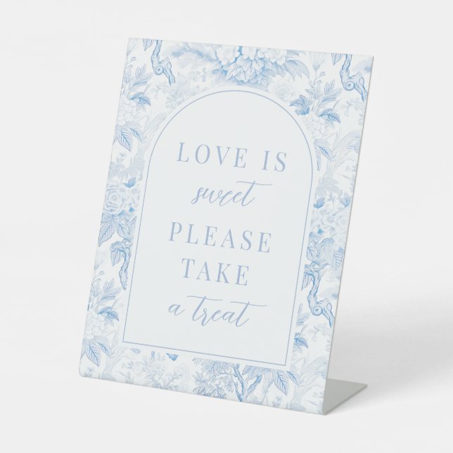 Signe De Table Chiroiserie bleue porcelaine mariage de traitement (Recto)