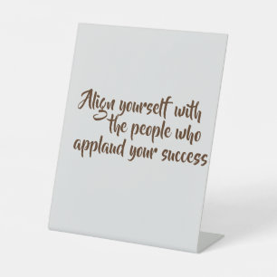 Signe De Table Citation Motivationnelle Originale Signale Pedesta