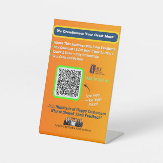 Signe De Table Clôture de fenêtre 4 X 6