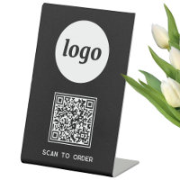 Code QR Logo Entreprise Scannez pour Commander Noi