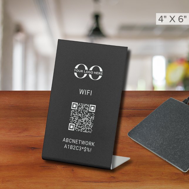 Signe De Table Code QR Wifi (Créateur téléchargé)