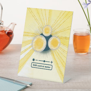 Signe De Table compteur de contrôle objet_3_sun