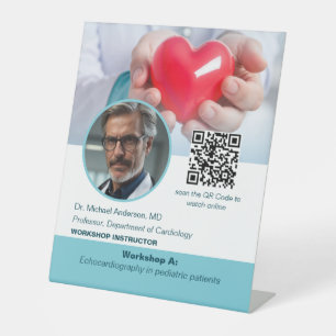 Signe De Table Conférence Médicale de Cardiologie Cardiothoraciqu