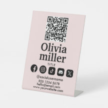 Connectez-vous avec nous | Médias sociaux QR Code