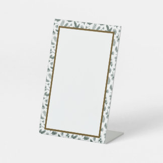 Signe De Table Connexion personnalisable dans Pine